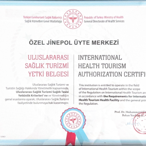 Health Tourism Certificate